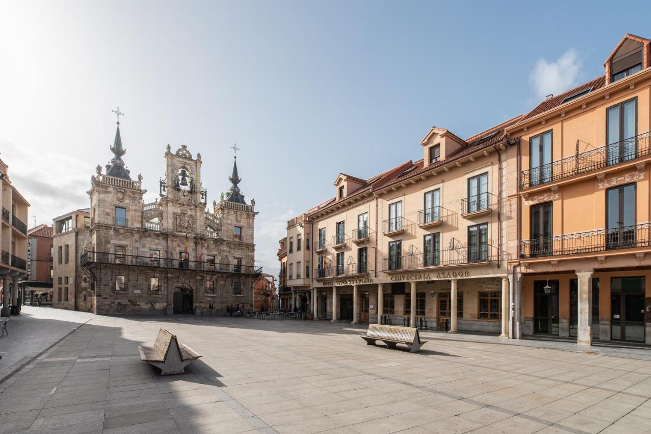 Exe Astur Plaza Hotel Astorga Exterior photo